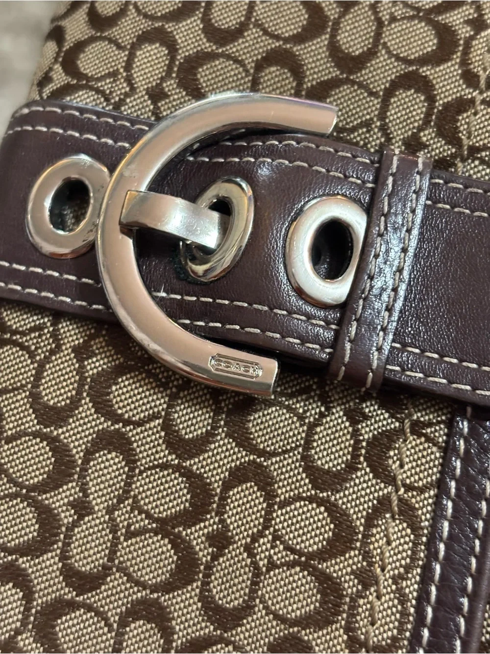 Coach soho signature jacquard wallet